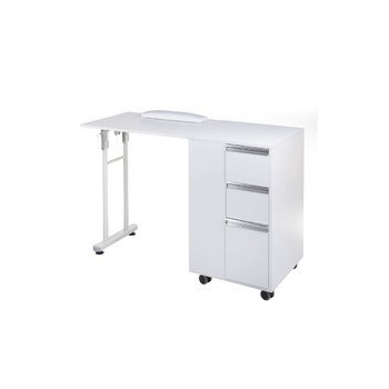 Stolik do manicure składany BD-3802 BIAŁY